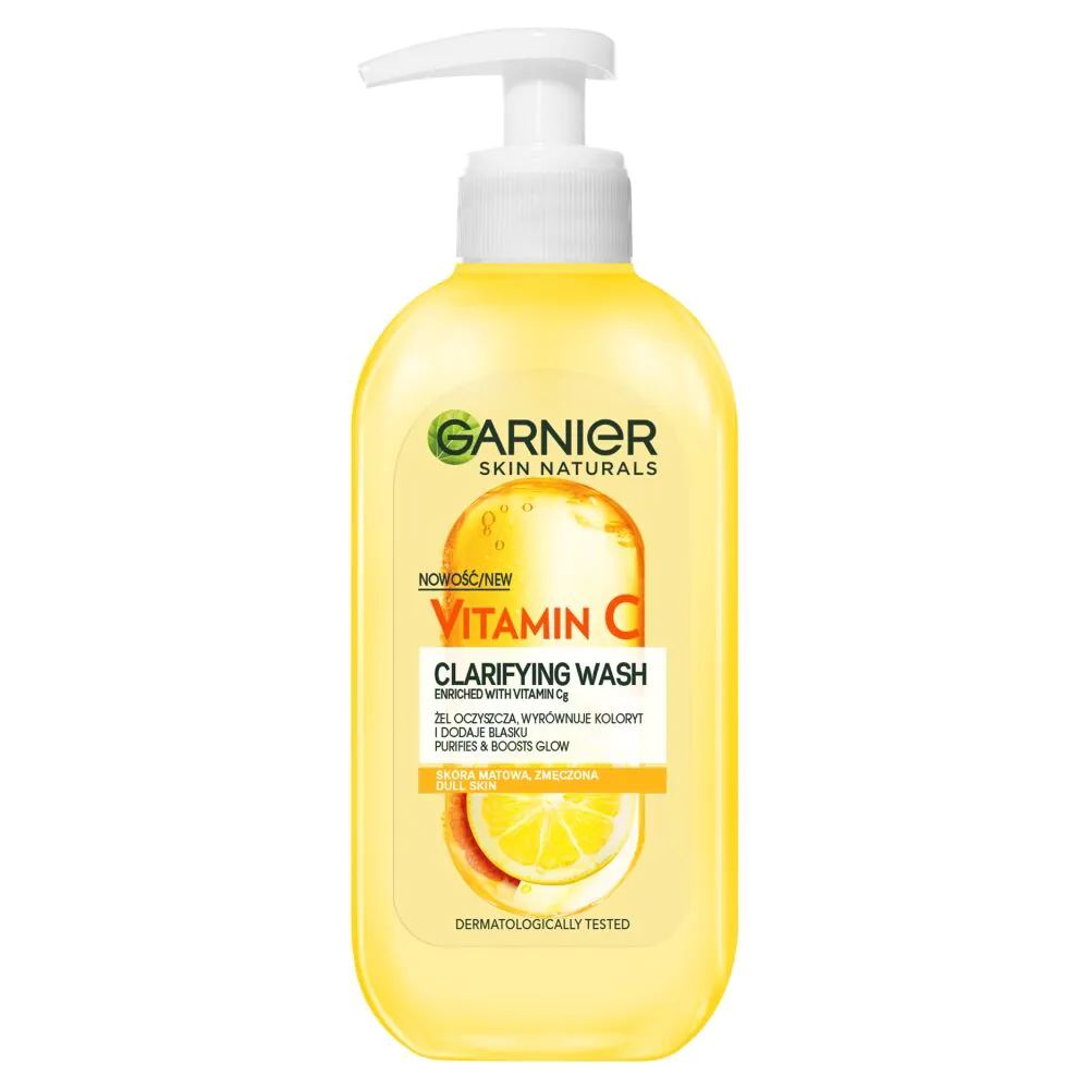 „Garnier Skin Naturals“ vitamino C valomasis gelis su vitaminu Cg