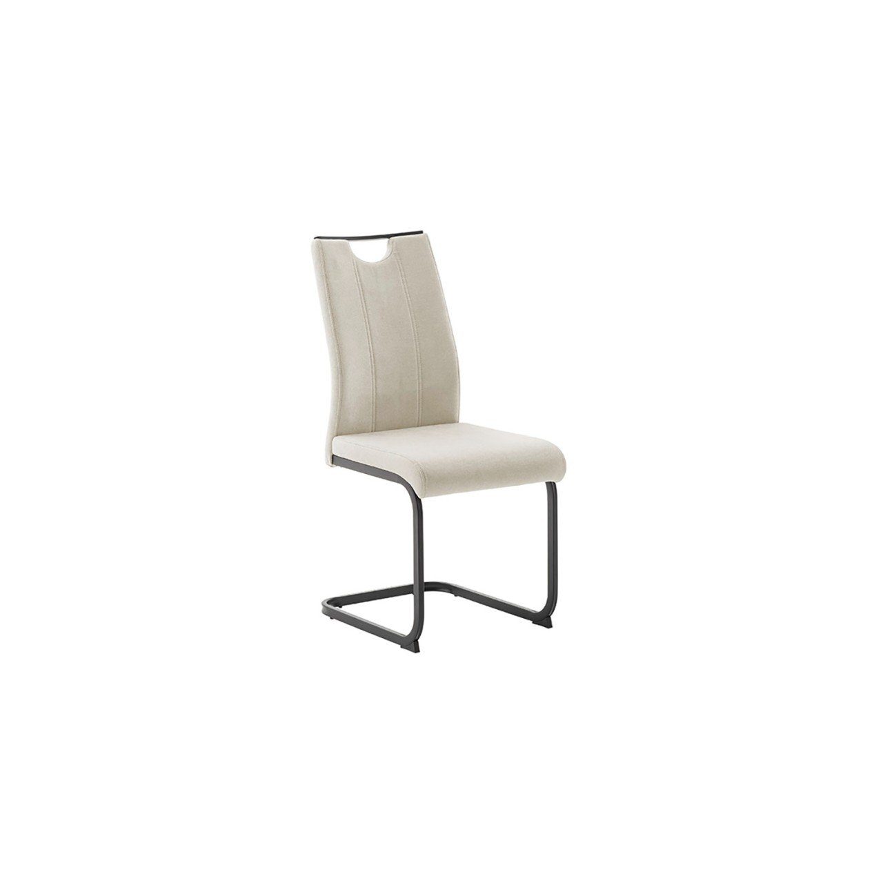 MCA furniture Freischwinger 4er Set Schwingstuhl Teresina