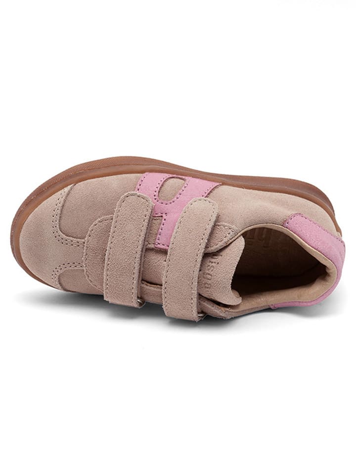 bisgaard Leder-Sneakers in Altrosa günstig kaufen