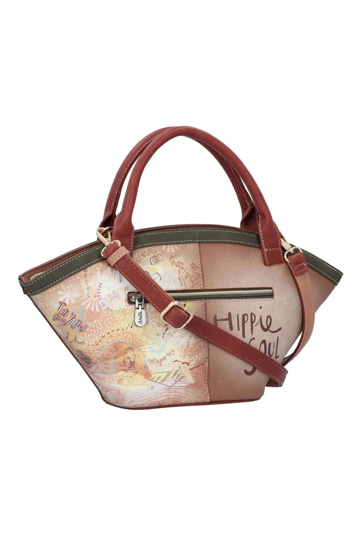 Anekke  Handtasche - Mehrfarbig - Unifarben