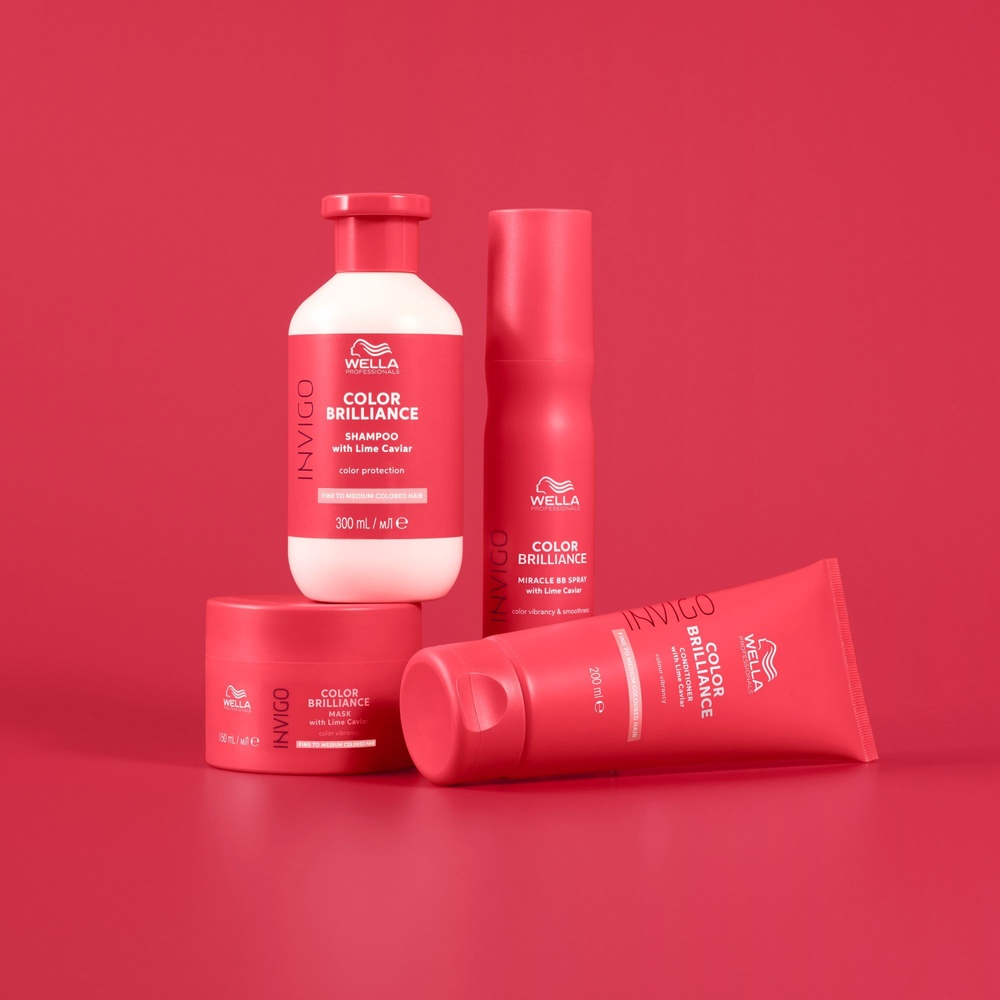 Wella Invigo Color Brilliance Shampoing Cheveux colorés fins à moyens Shampoing