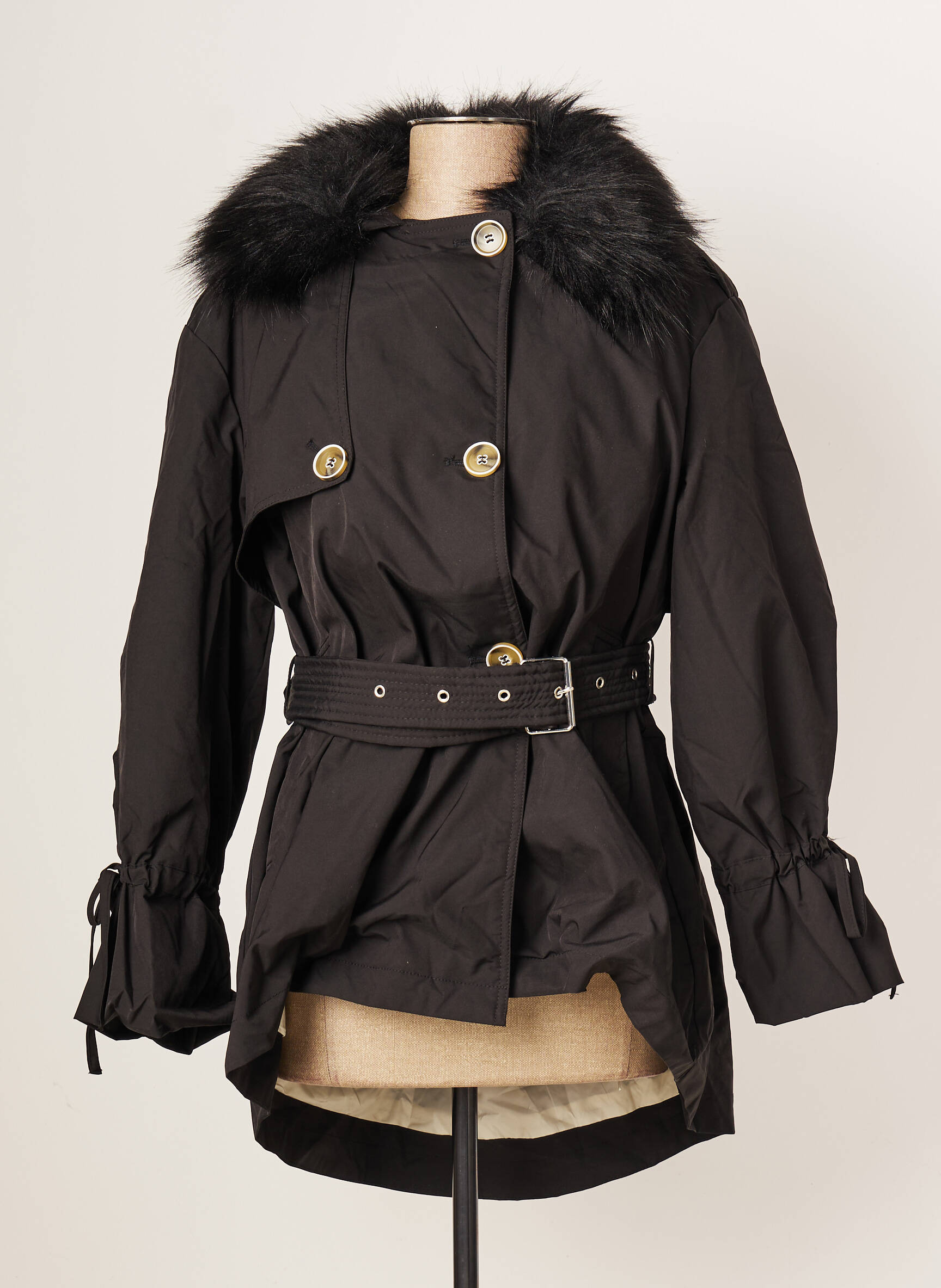 Molly Bracken Parkas Femme couleur noir