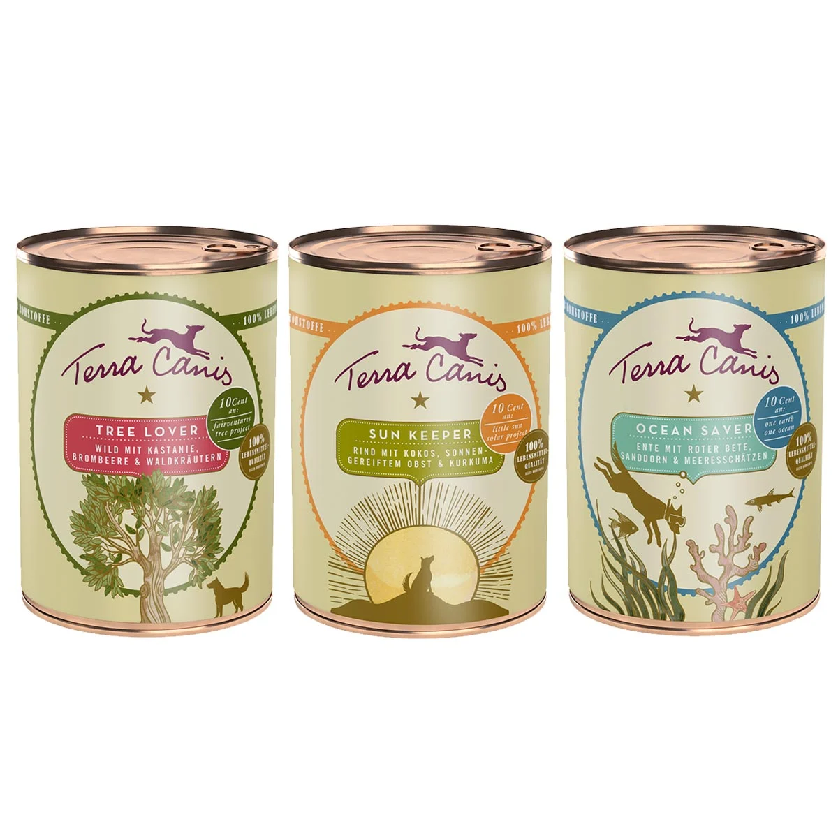 Terra Canis Save the Planet Mixpaket 18x400g kaufen bei ZooRoyal