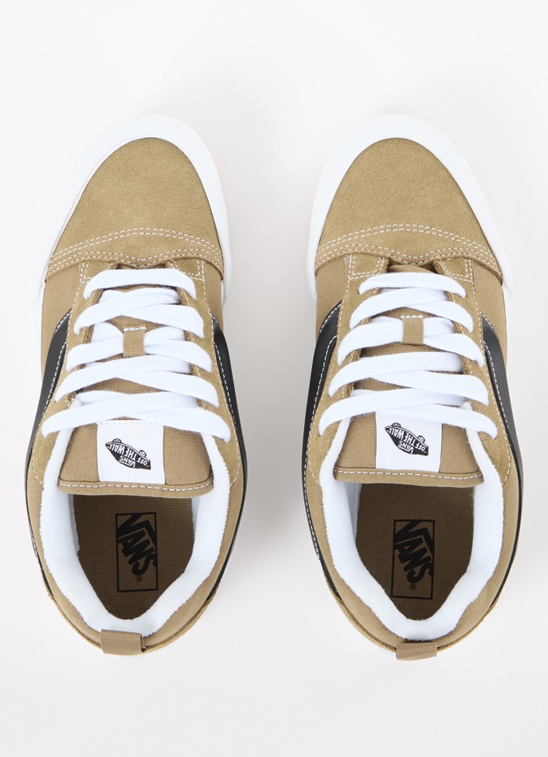 VANS Knu Skool platnene tenisice s kožnim detaljima