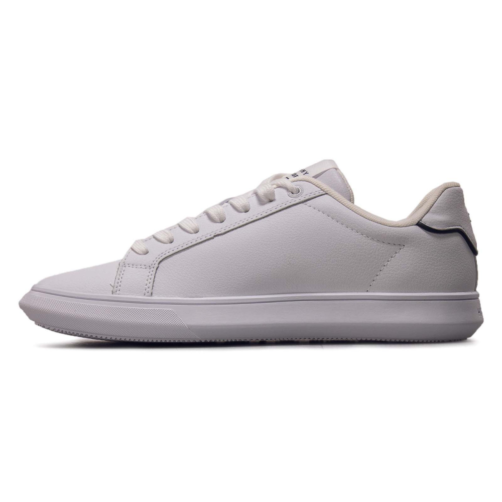 Tommy Hilfiger Corporate Leather Cup FM0FM04732 YBS / weiss