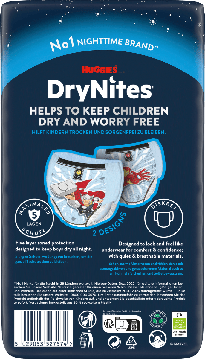 Pyjama Pants Jungen 4-7 Jahre, 10 St