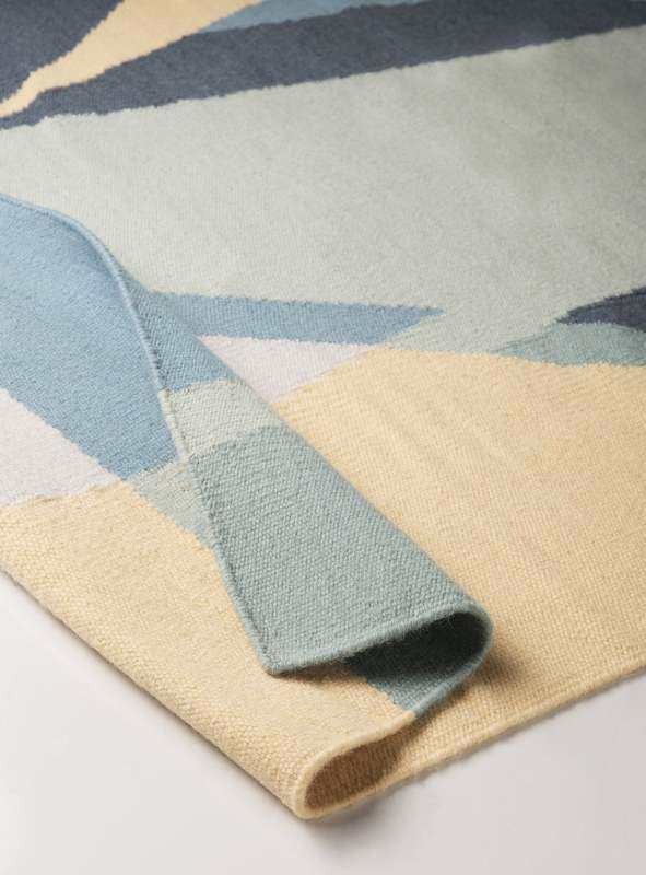 Tapis deco kilim en laine GRAPHIC