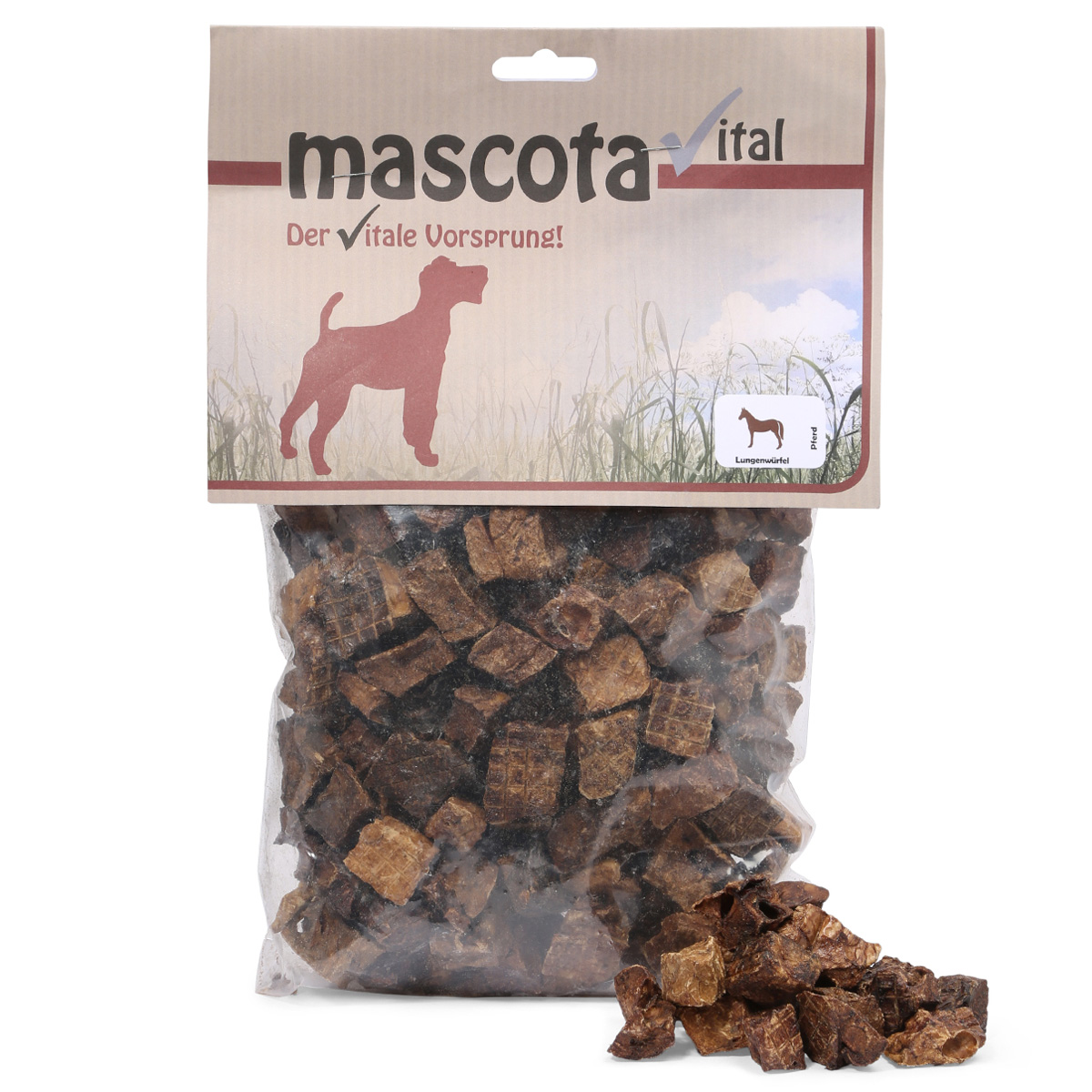 Mascota vital Pferde-Lungenwürfel 200g kaufen bei ZooRoyal
