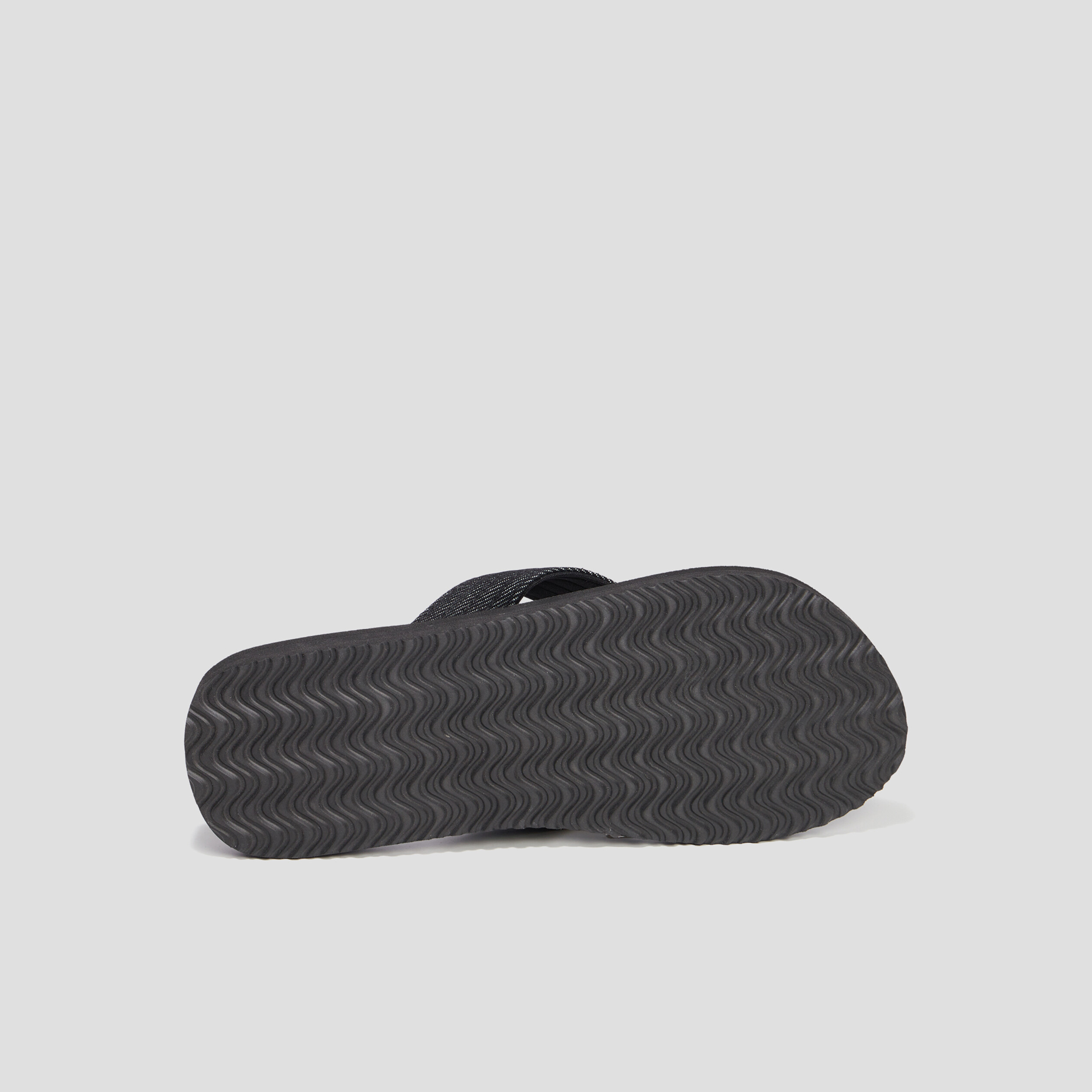 Tongs brides en jean Wamea Beach jaune homme | La Halle