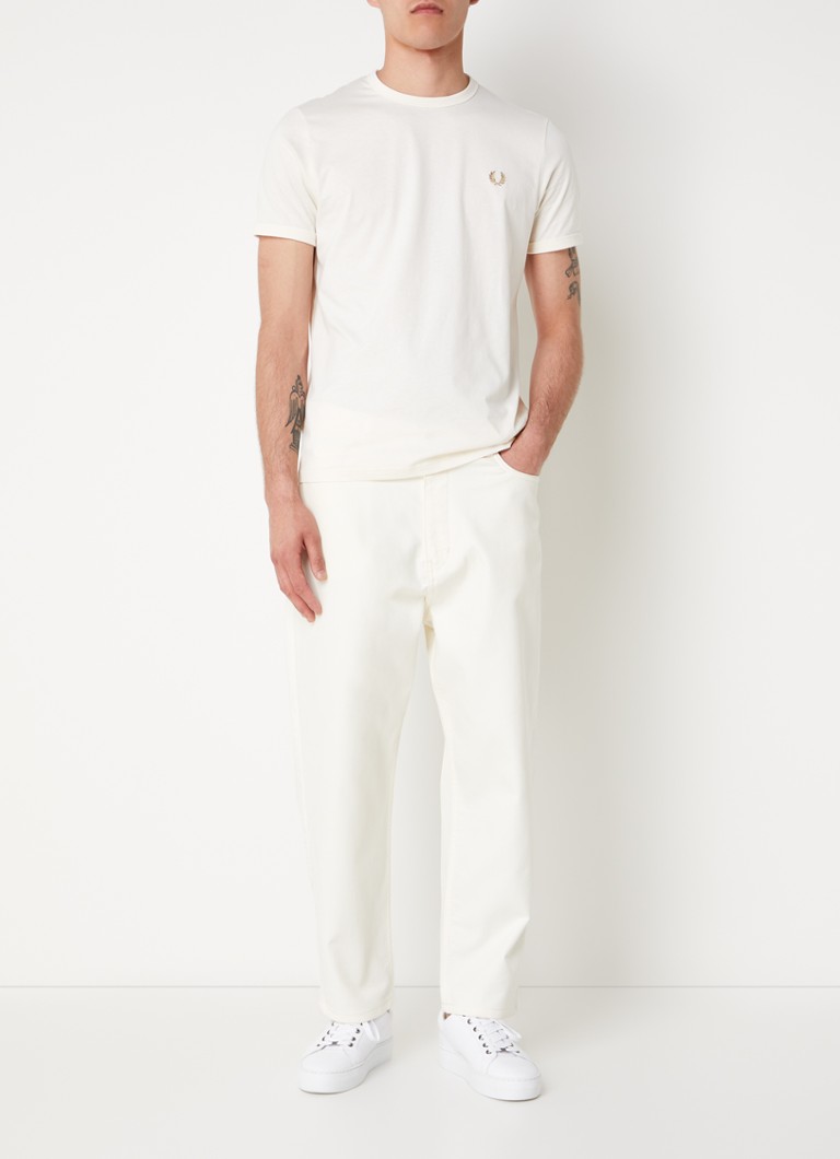 Fred Perry Ringer T-shirt with logo embroidery