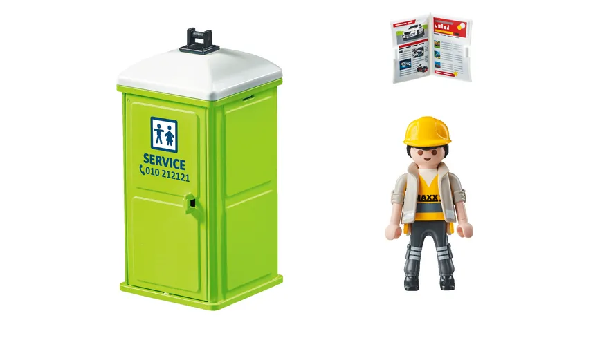 PLAYMOBIL 71435 - City Action - Mobile Toilette