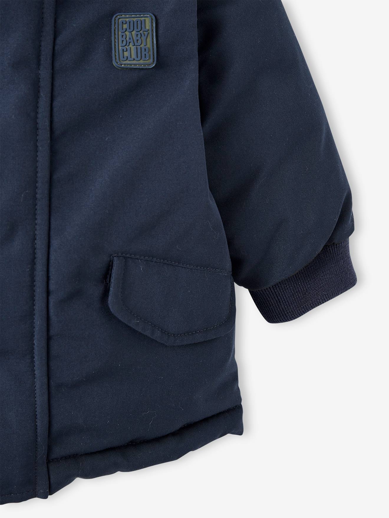 Vertbaudet Baby Wende-Jacke mit Recyclingmaterial - nachtblau