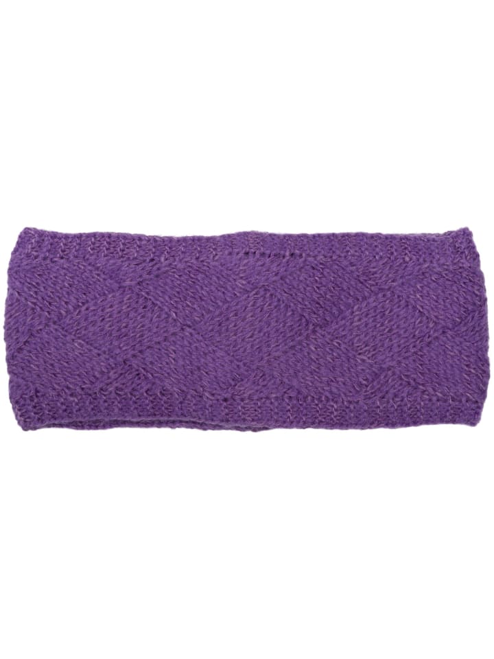 styleBREAKER Strick Stirnband in Violett günstig kaufen onesize