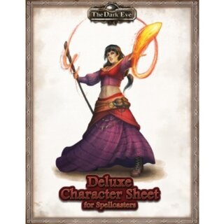 The Dark Eye - Deluxe Character Sheets Magic-users (EN)