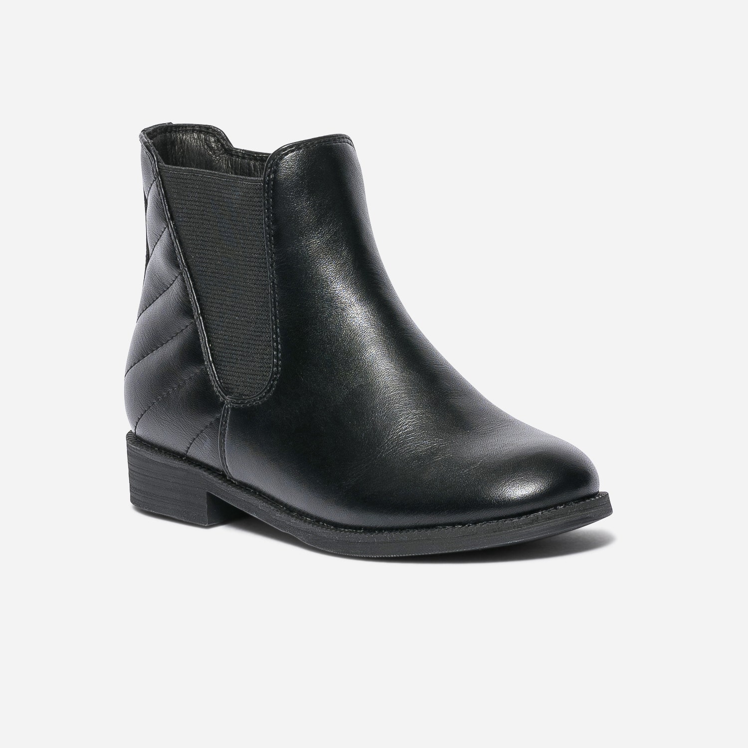 Boots noir esprit motard