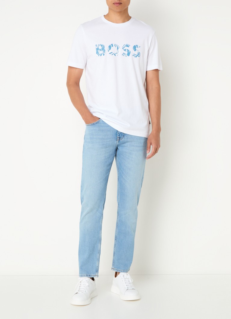 Blugi Hugo Boss Delaware slim fit, ușori