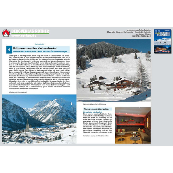 22 PERFEKTE SKITOUREN-WOCHENENDEN