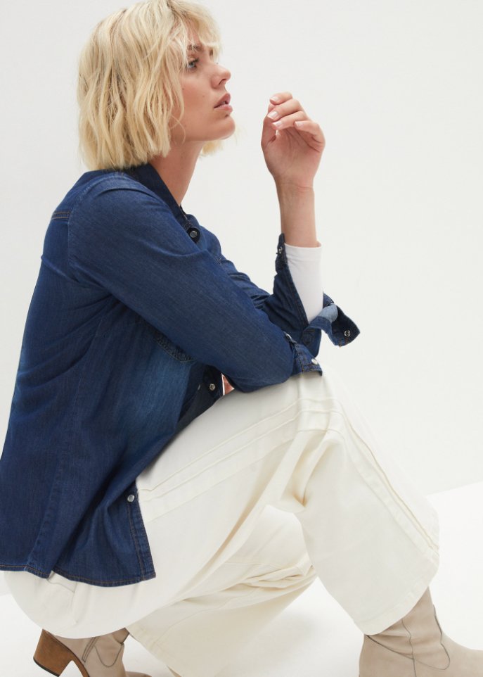 Stretch-Jeans, Wide