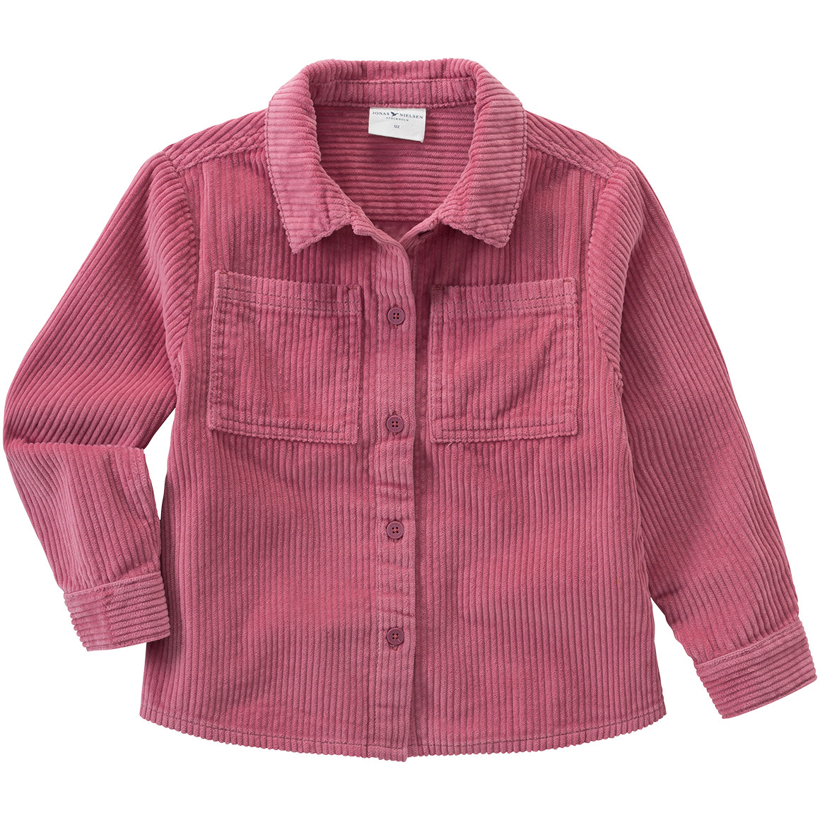 Mädchen Overshirt mit Stehkragen