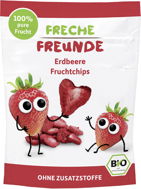 Freche Freunde Bio Fruchtchips Erdbeere