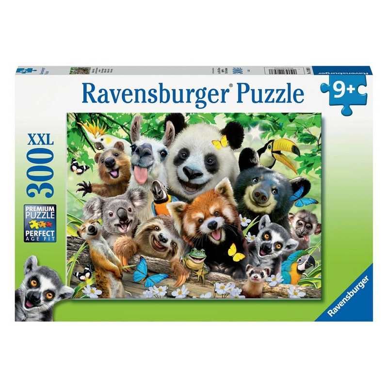 Puzzle le selfie des animaux sauvages 300 pièces XXL