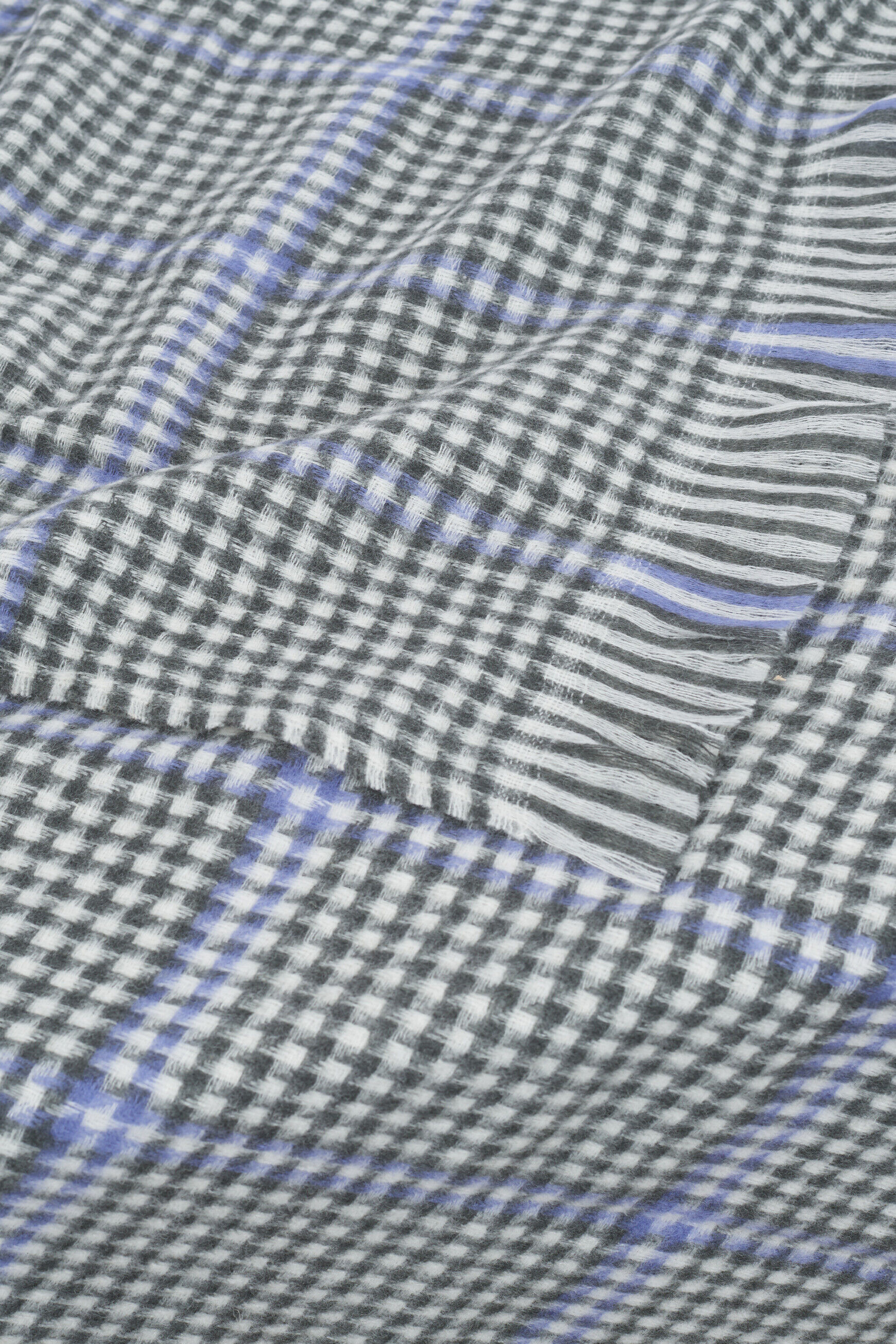 echarpe vera bleu roi femme