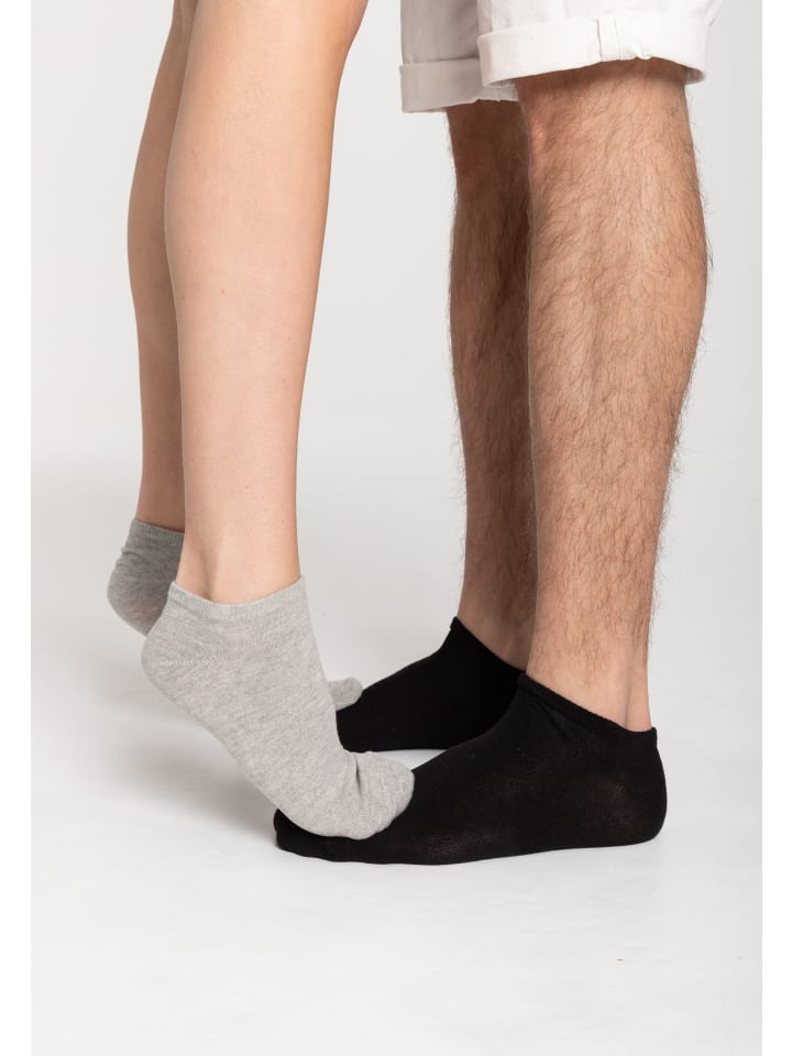 S. Oliver Sneakersocken 10er Pack essentials in Schwarz günstig kaufen