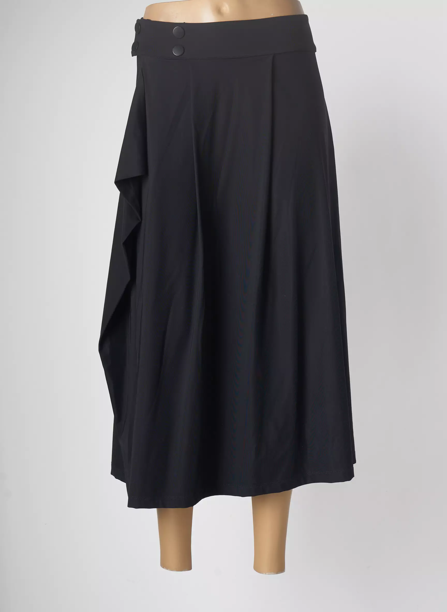 Nijii Jupes Mi Longues Femme couleur noir