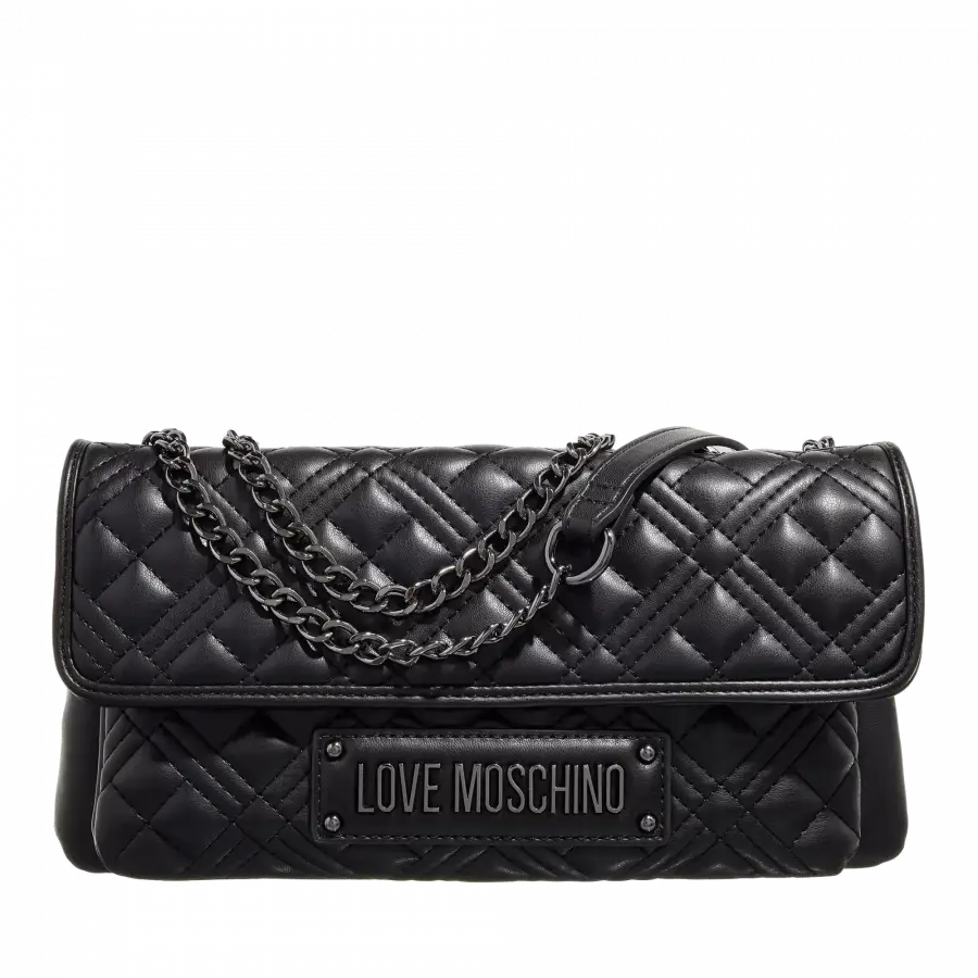 Love Moschino - Love Moschino Shoulder Bags Textil Black - schwarz