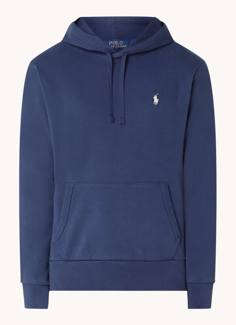 Ralph Lauren Hoodie with logo and kangaroo pocket