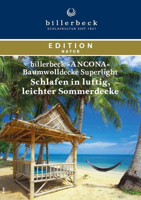 Baumwollbettdecke, Ancona Superlight, billerbeck, Bezug: 100% Baumwolle