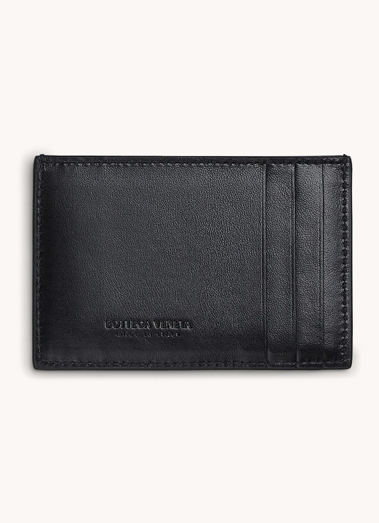 Etui na karty Bottega Veneta ze skóry jagnięcej