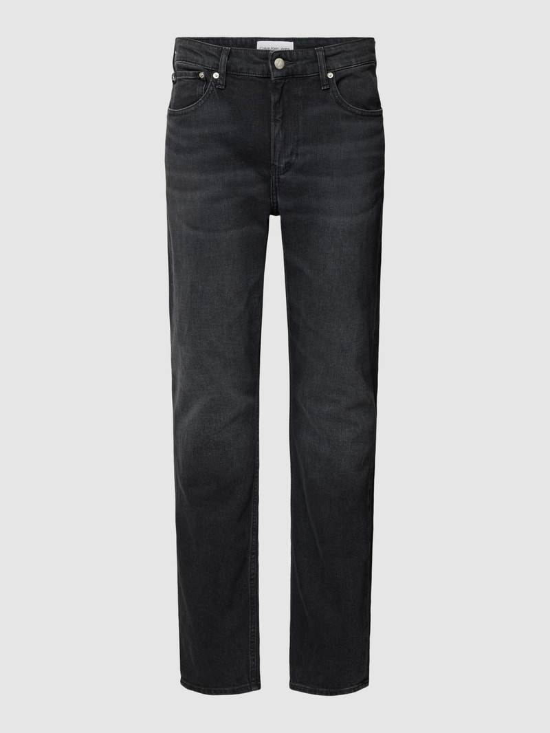 Jeans im 5-Pocket-Design in black