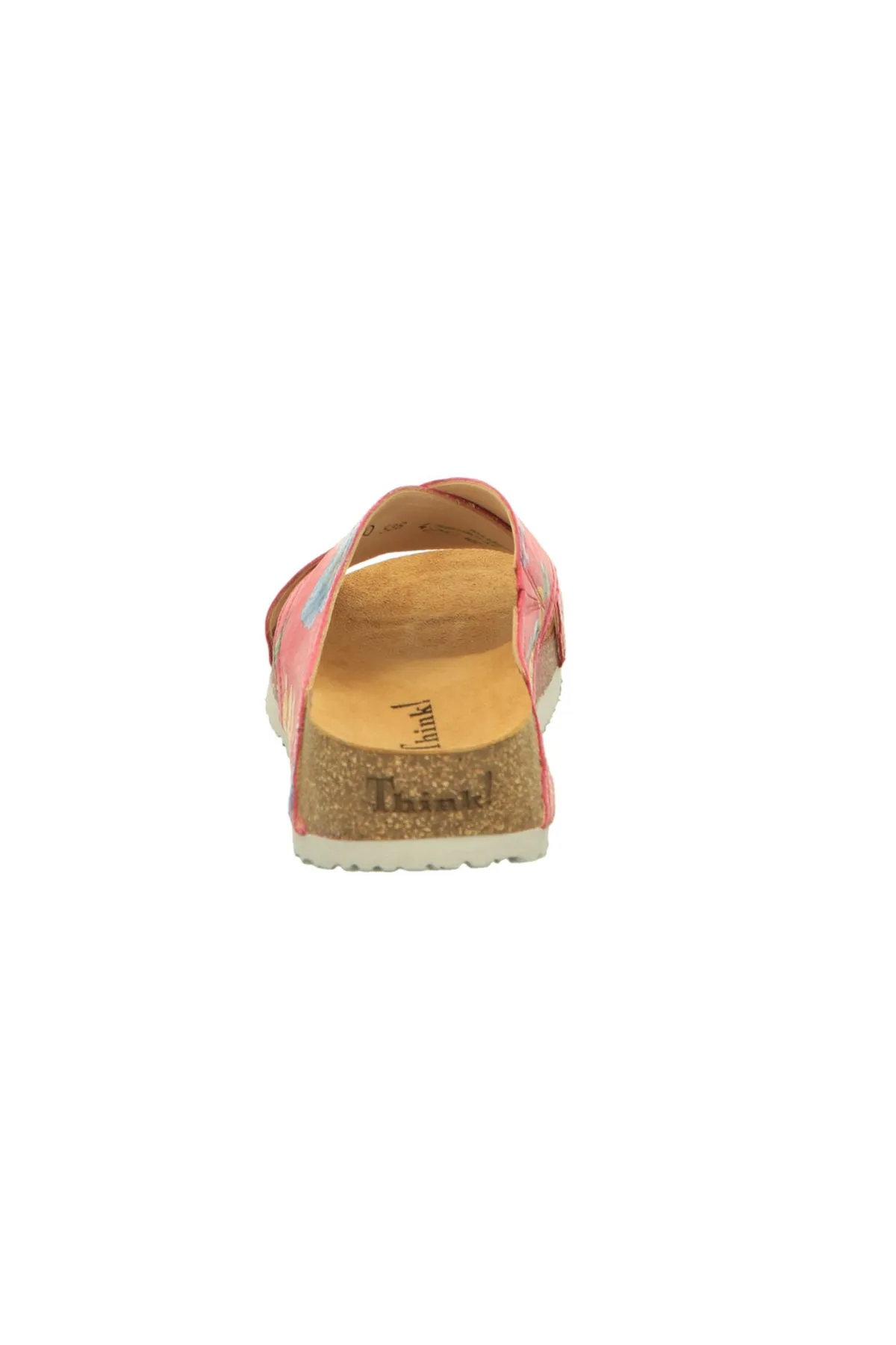 Think!  Sandalette - Rosa - Flacher Absatz