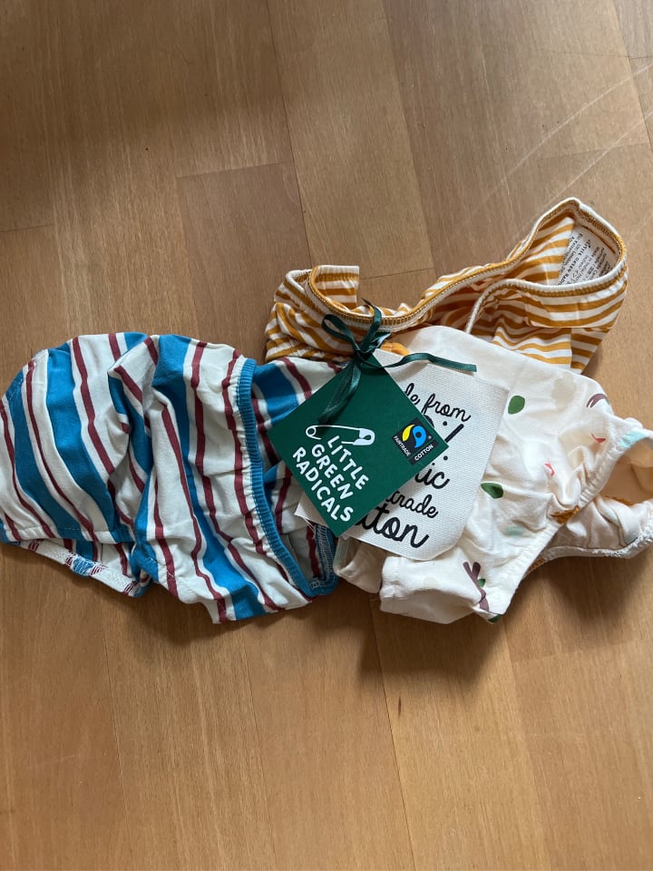 Little Green Radicals 3er-Set: Slips in Bunt günstig kaufen 122