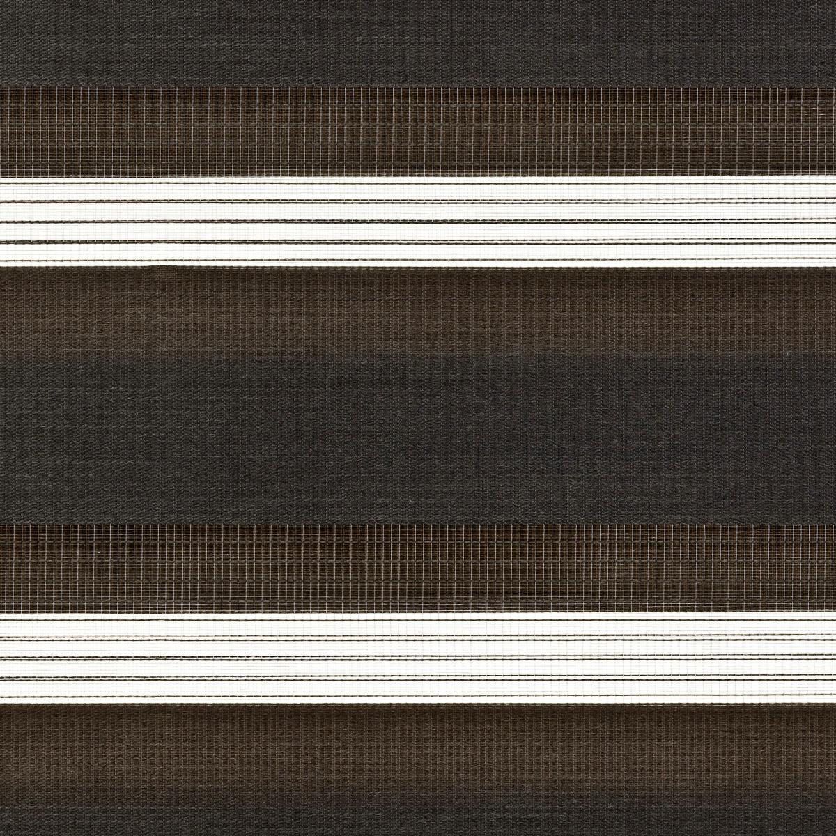 Bella Casa Duo-Rollo mit Blende, Rollo, lichtdurchlässig, Sonnenschutz, 80 x 160 cm espresso