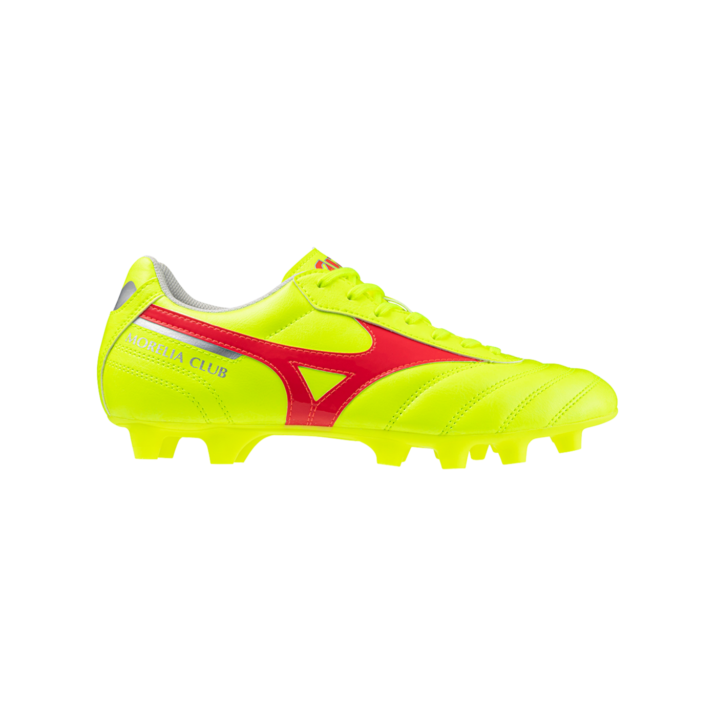 Mizuno Morelia II Club FG Dyna Gelb Rot Silber F45