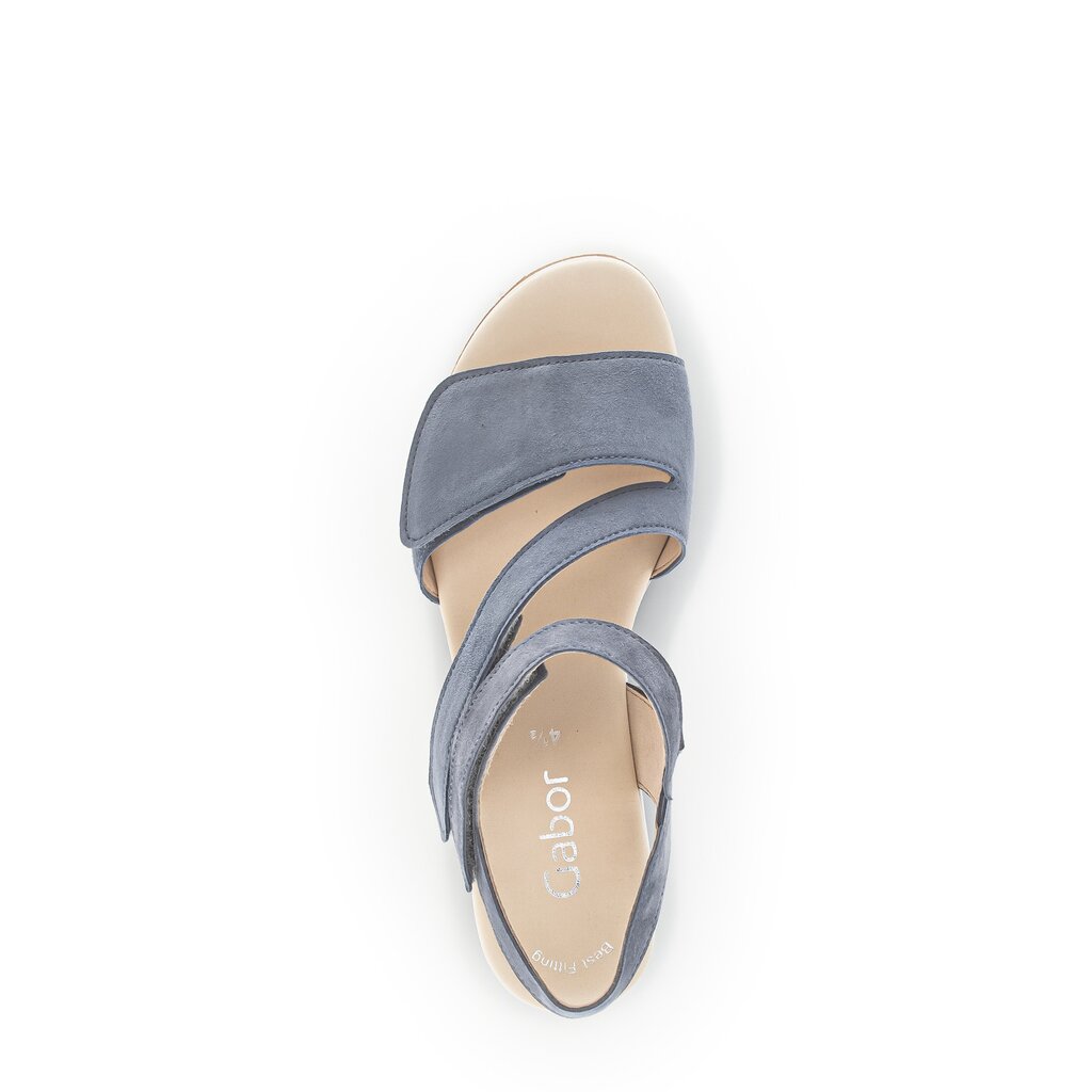 Gabor fashion Keilsandalette blau