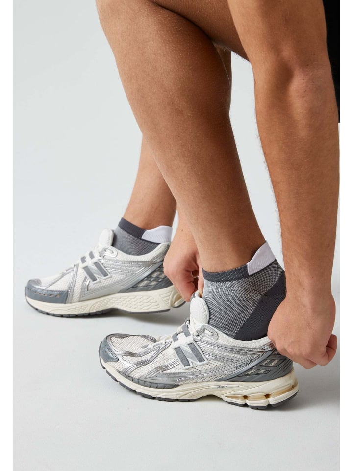 SNOCKS Laufsocken 4 Paar in Grau günstig kaufen