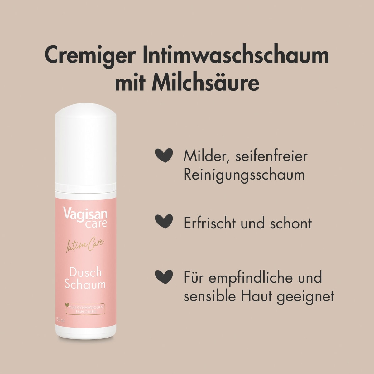 Intimpflege Duschschaum, 150 ml