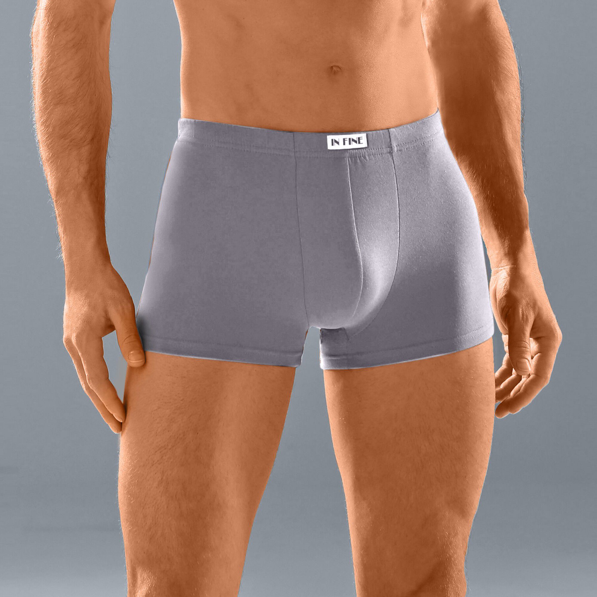 Boxer uni ceinture élastiquée recouverte
