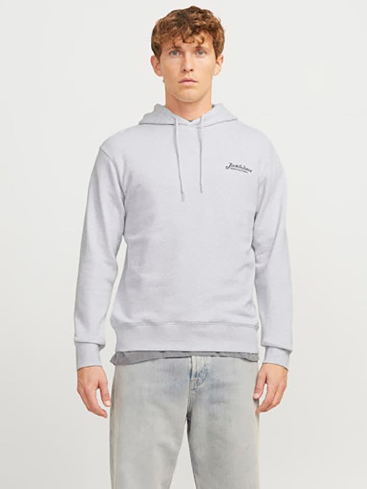 Jack & Jones Hoodie in Grau günstig kaufen