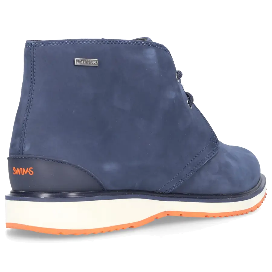 Swims - Stiefeletten BARRY CHUKKA CLASSIC Veloursleder - blau