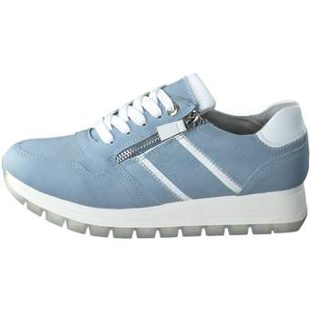 Puccetti Plateau Sneaker in blau