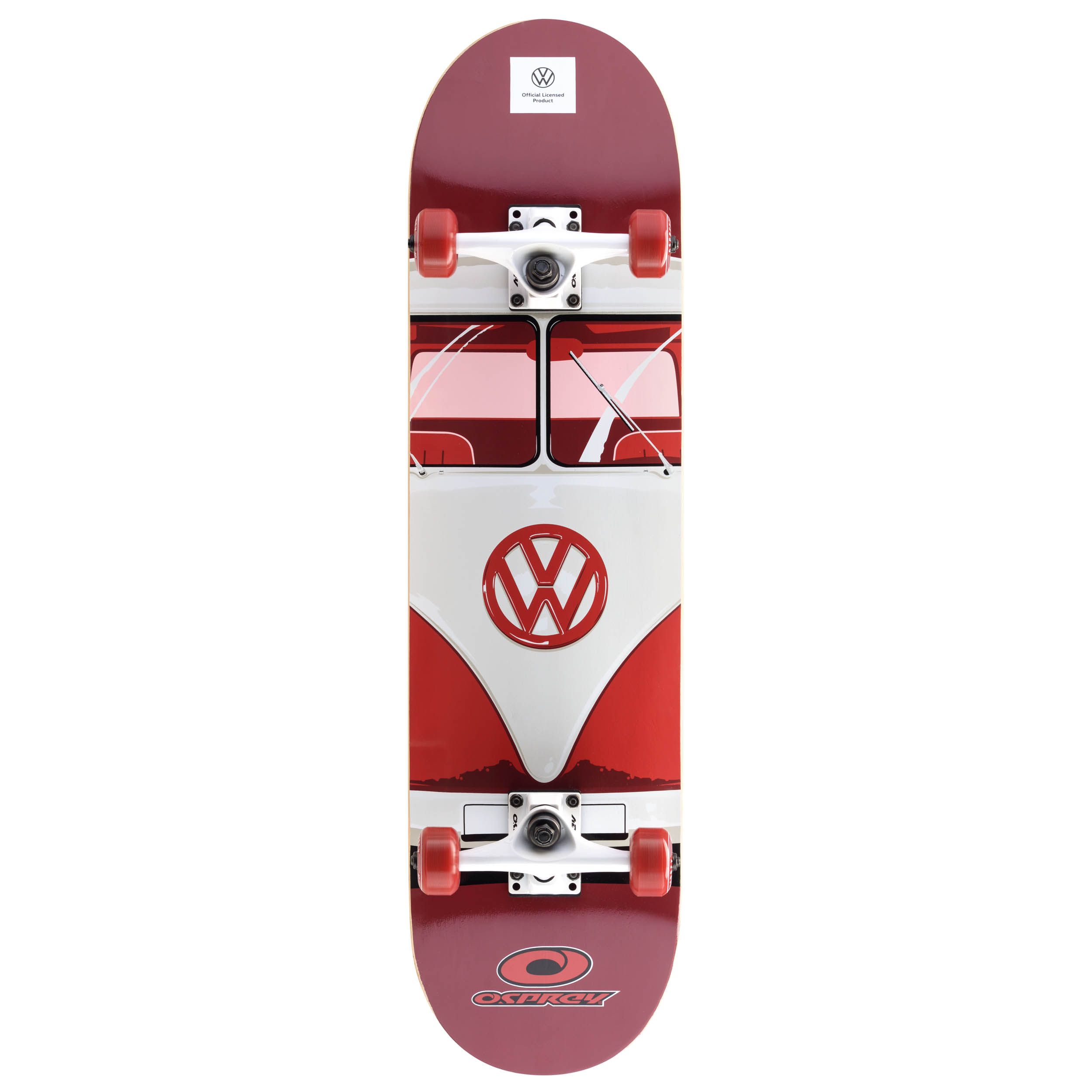 VW T1 Bulli One and only Classic Double Kick Skateboard