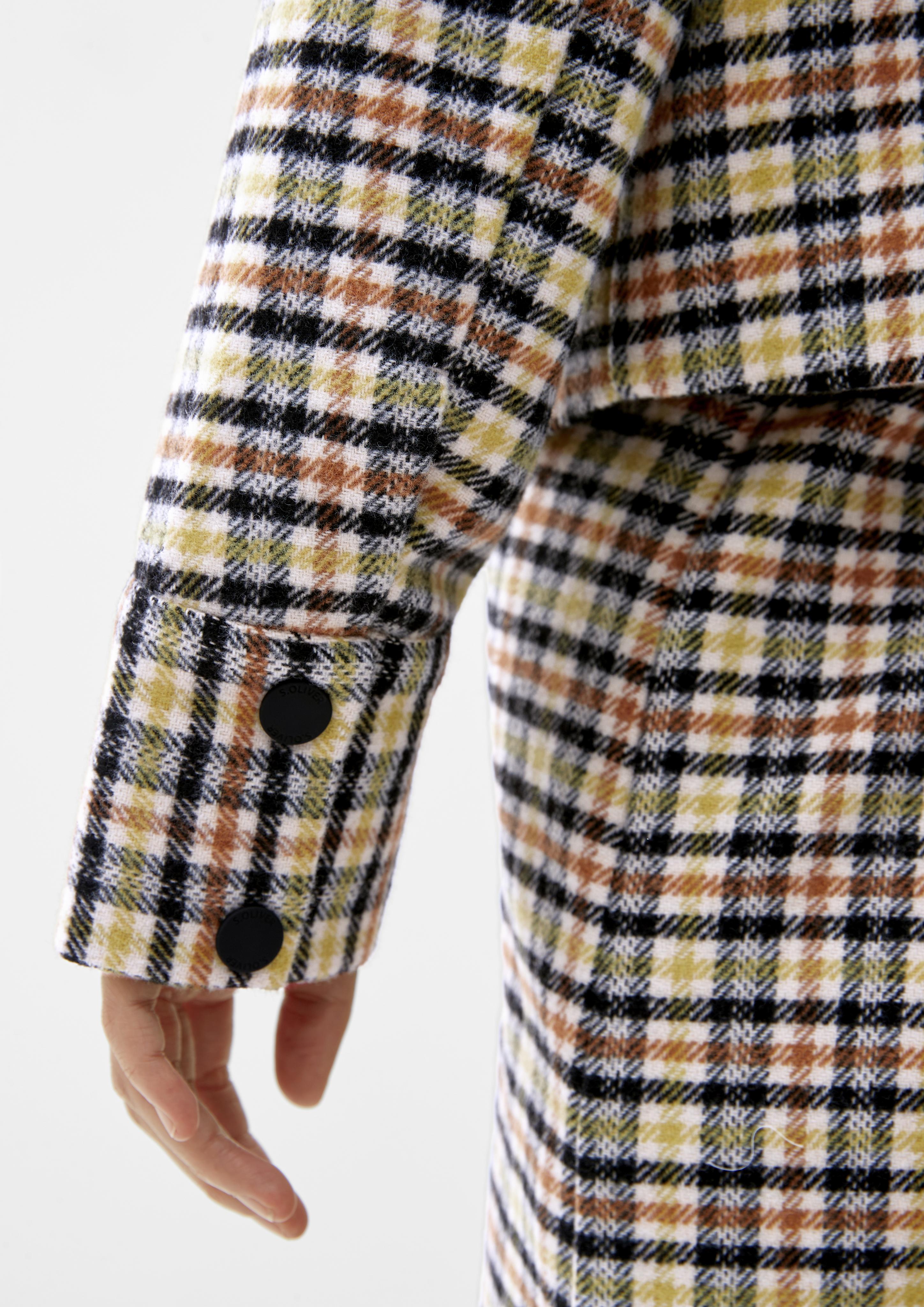Jacke mit Karomuster  2121592-81N6