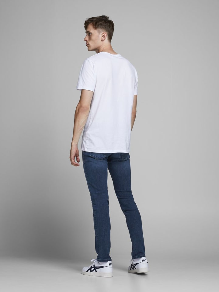 Jack & Jones Jeans GLENN Skinny Tapered JJI GLENN ORIGINAL AM in Dunkelblau günstig kaufen