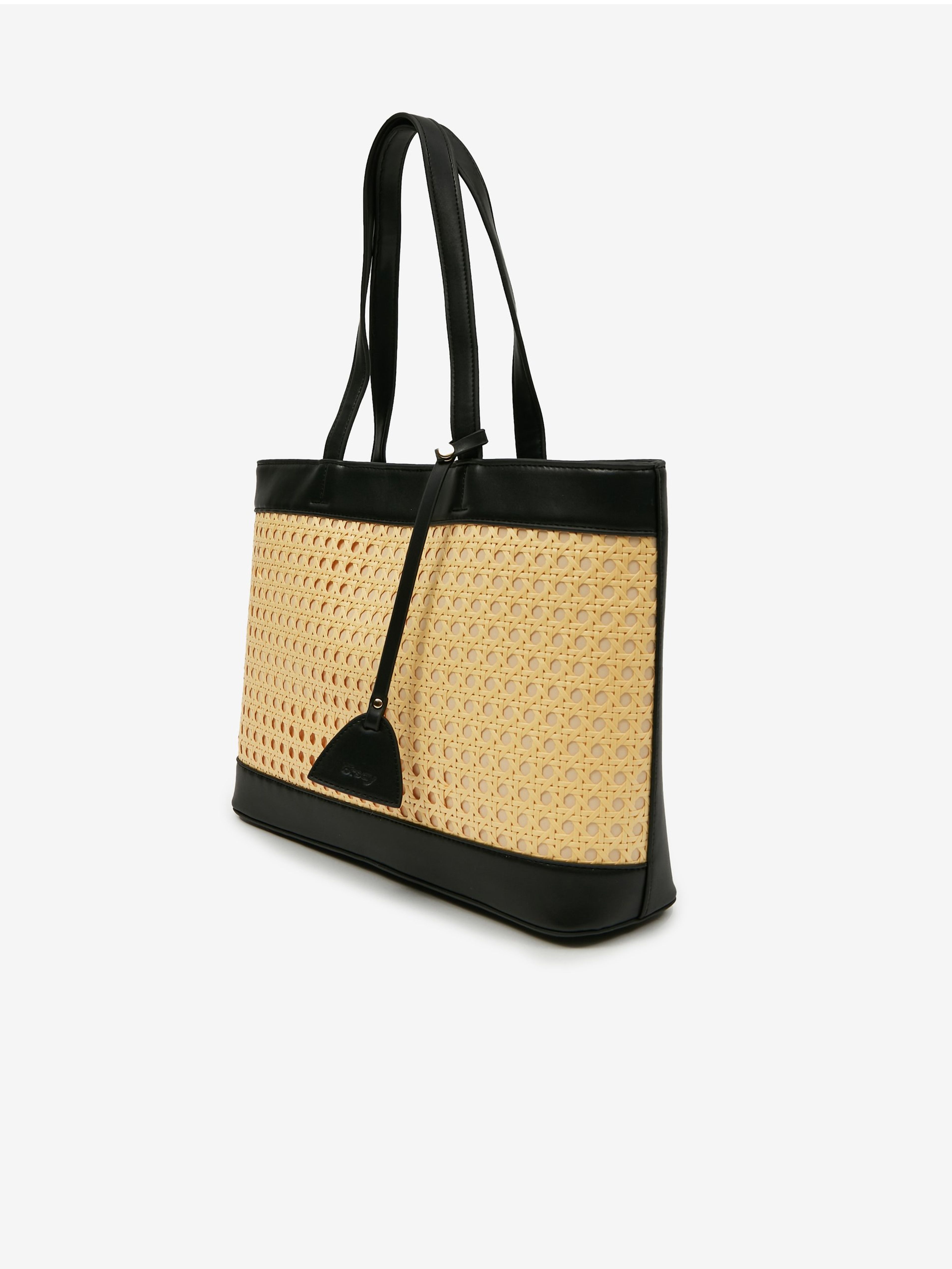 Brauner und schwarzer Damen-Shopper ORSAY