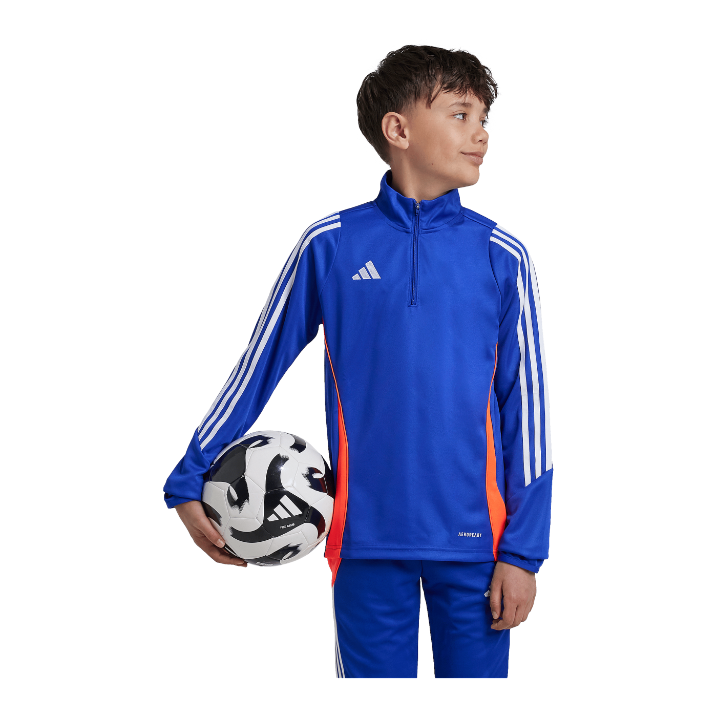 adidas Tiro 24 Trainingsjacke Kids Blau