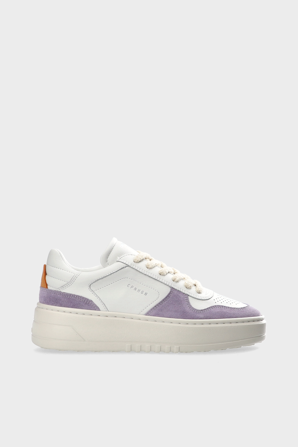 CPH75 leather mix white/purple